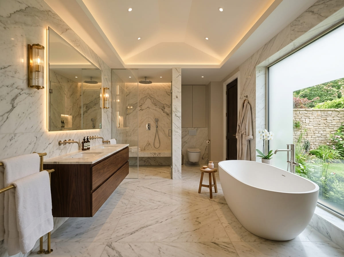 Custom Bathroom Renovation in Edgewood
